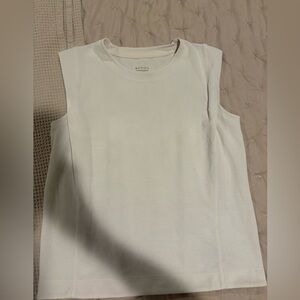 Athleta seasoft tank off white size medium